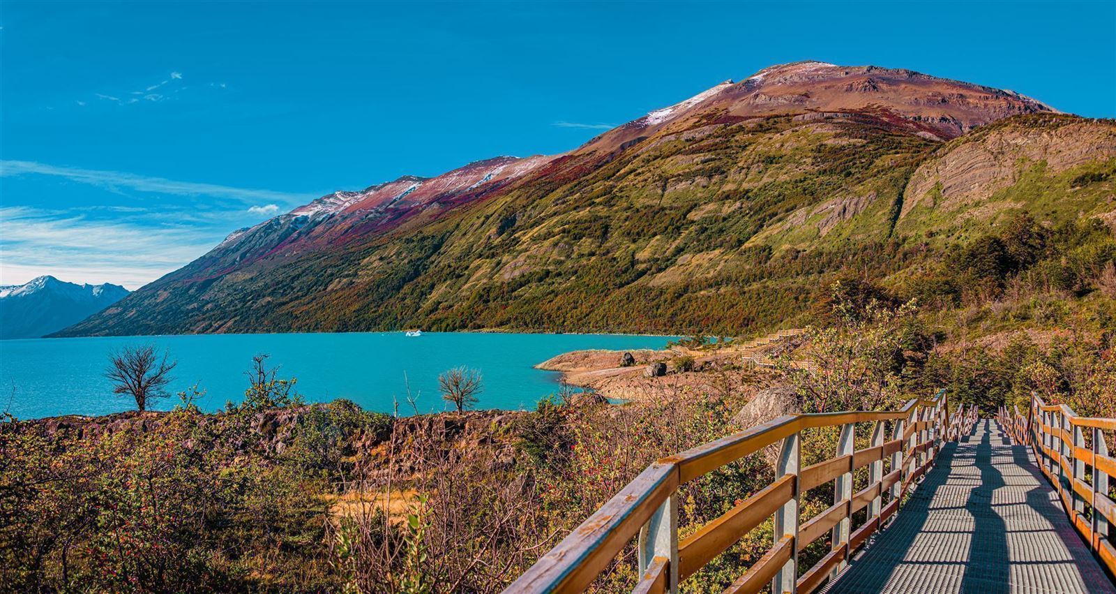 Wanderweg zum Lago Argentino